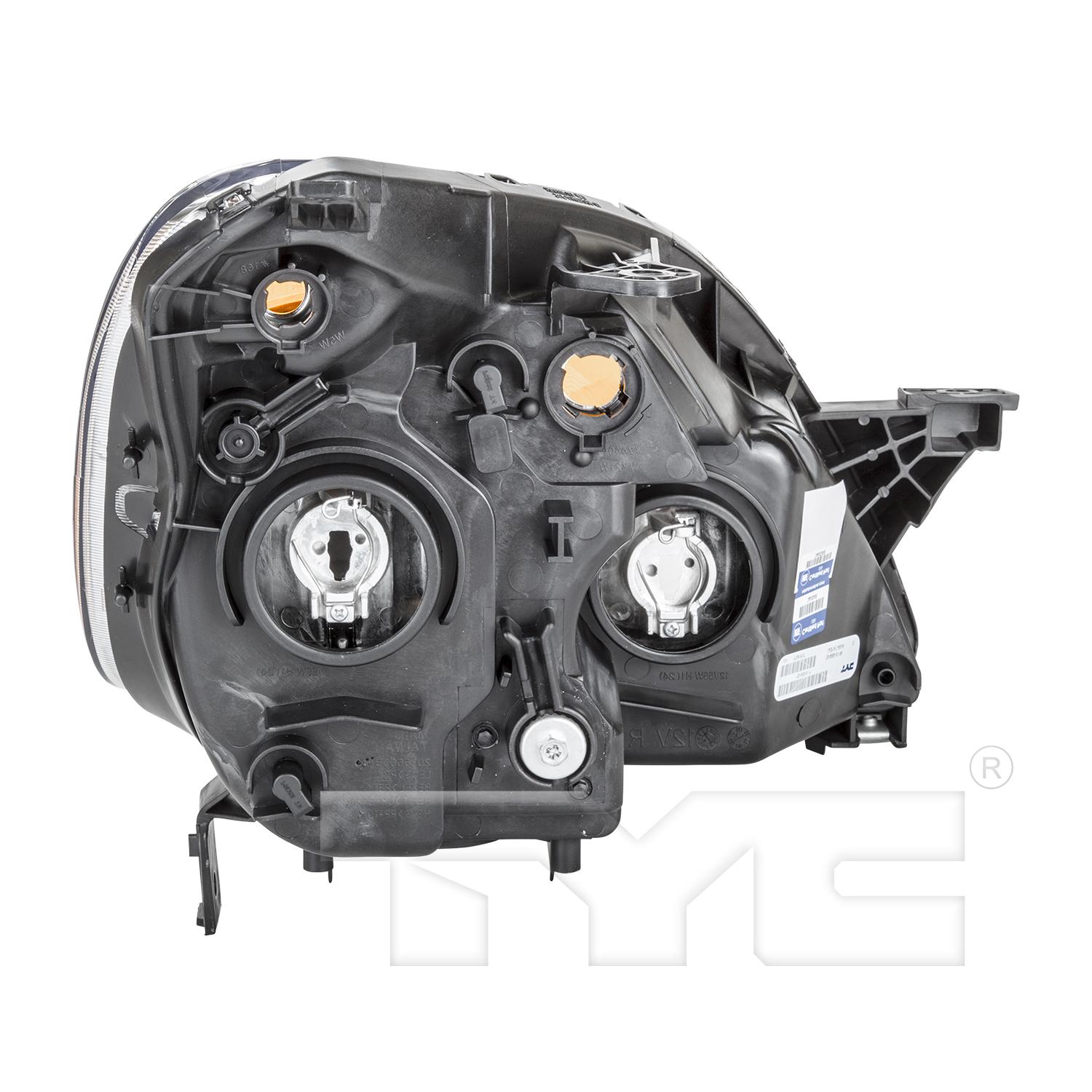 TYC 20666601 - Headlight Assembly TYC 20666601 Headlight Assembly product image 2 of 6