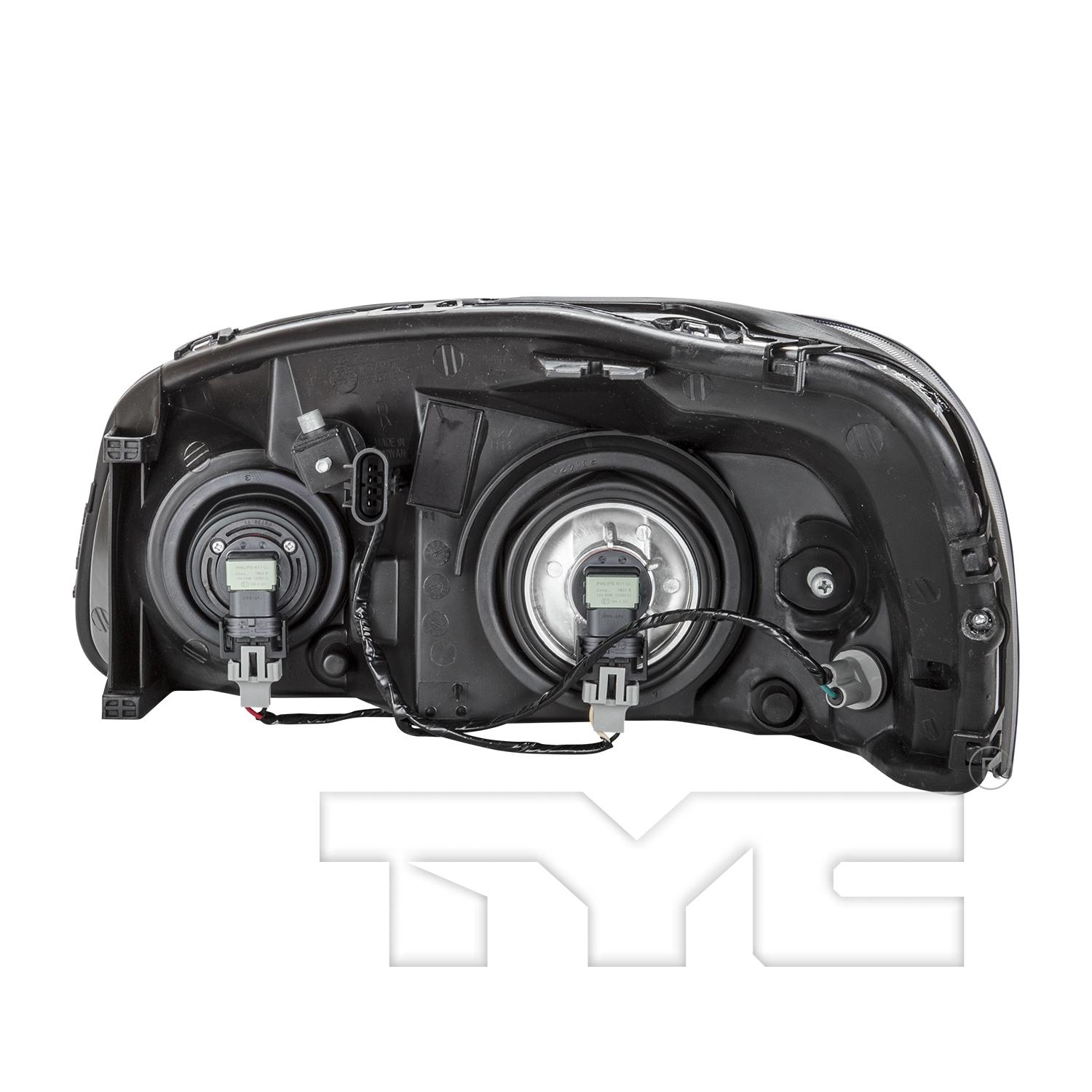 TYC 20667500 Headlight Assembly product image 2 of 2