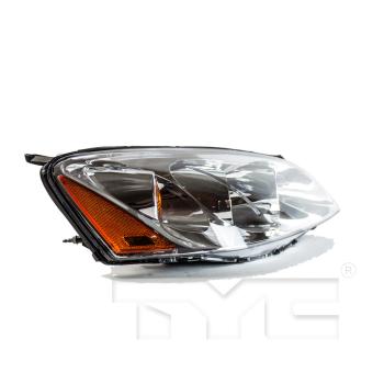 2009 Pontiac G6 Headlight Assembly Right TYC 206677009 image 3 of 4