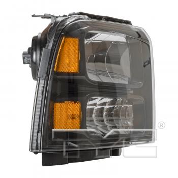 2007 Ford F-350 Super Duty Headlight Assembly Right TYC 20669990 image 3 of 4