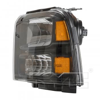 2007 Ford F-350 Super Duty Headlight Assembly Left TYC 20670090 image 3 of 4
