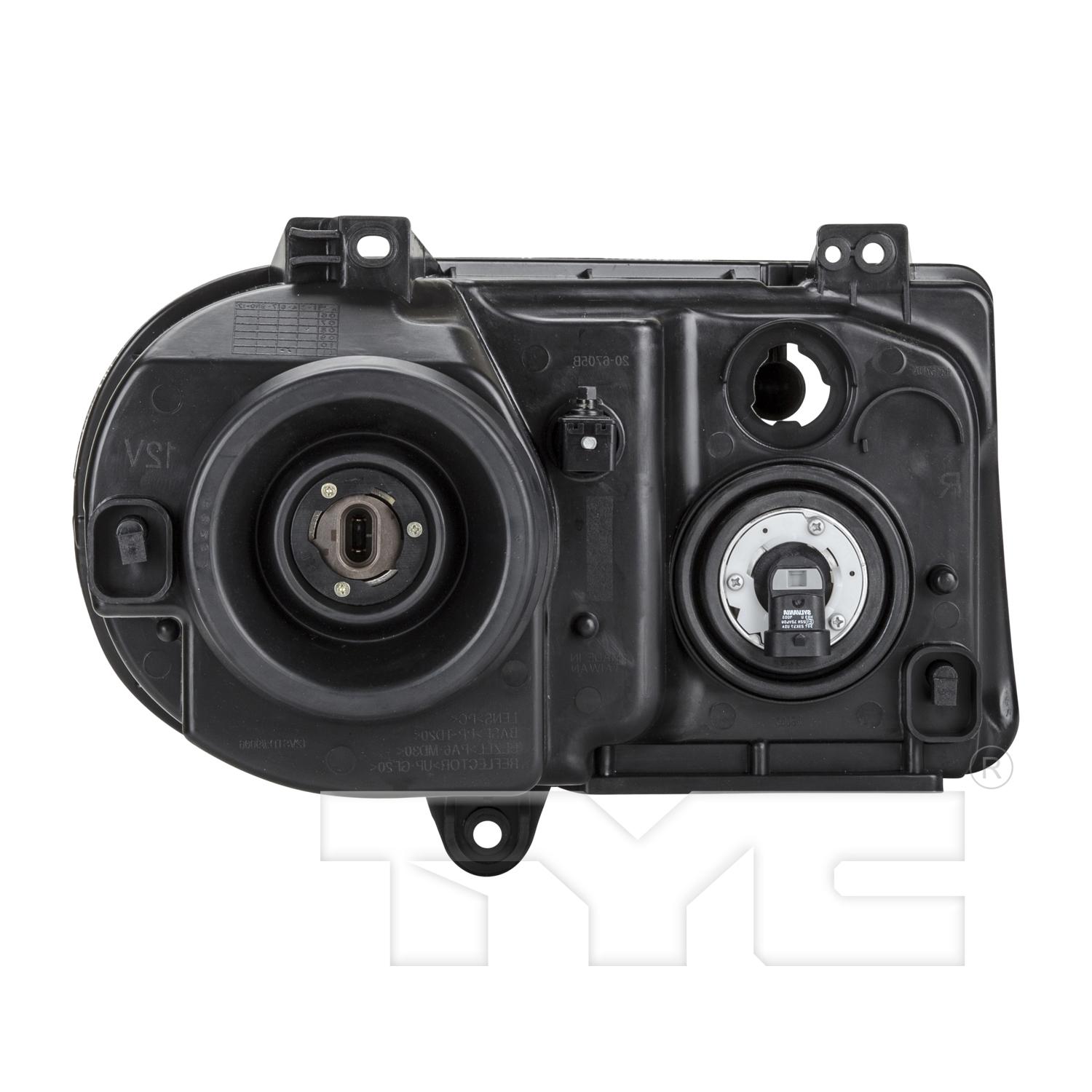TYC 206706009 - Headlight Assembly TYC 206706009 Headlight Assembly product image 2 of 6