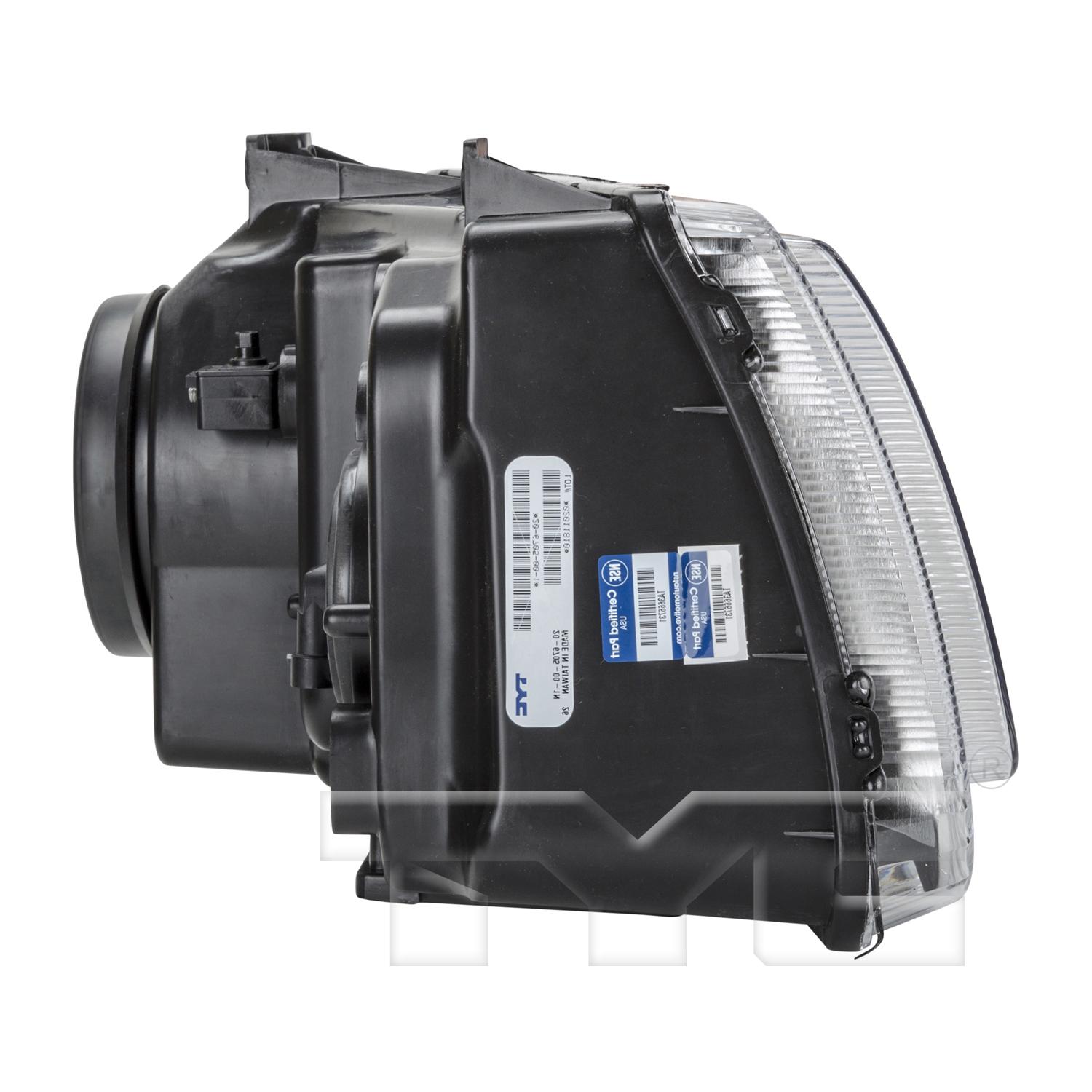 TYC 206706009 - Headlight Assembly TYC 206706009 Headlight Assembly product image 4 of 6