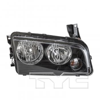 2007 Dodge Charger Headlight Assembly Right TYC 20672790 image 1 of 4