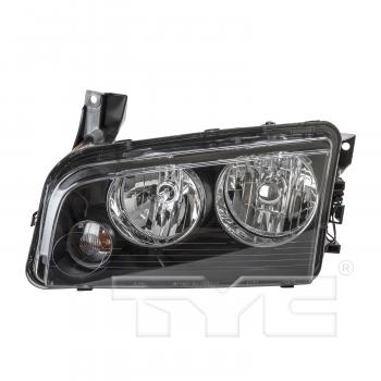 2007 Dodge Charger Headlight Assembly Left TYC 20672890 image 1 of 4