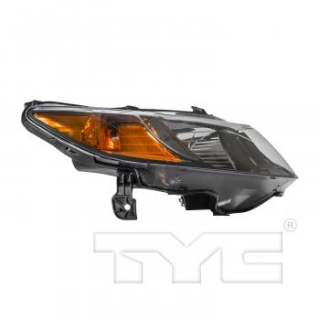 2008 Honda Civic Headlight Assembly Right TYC 206735019 image 3 of 4