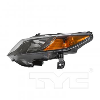2008 Honda Civic Headlight Assembly Left TYC 206736019 image 3 of 4
