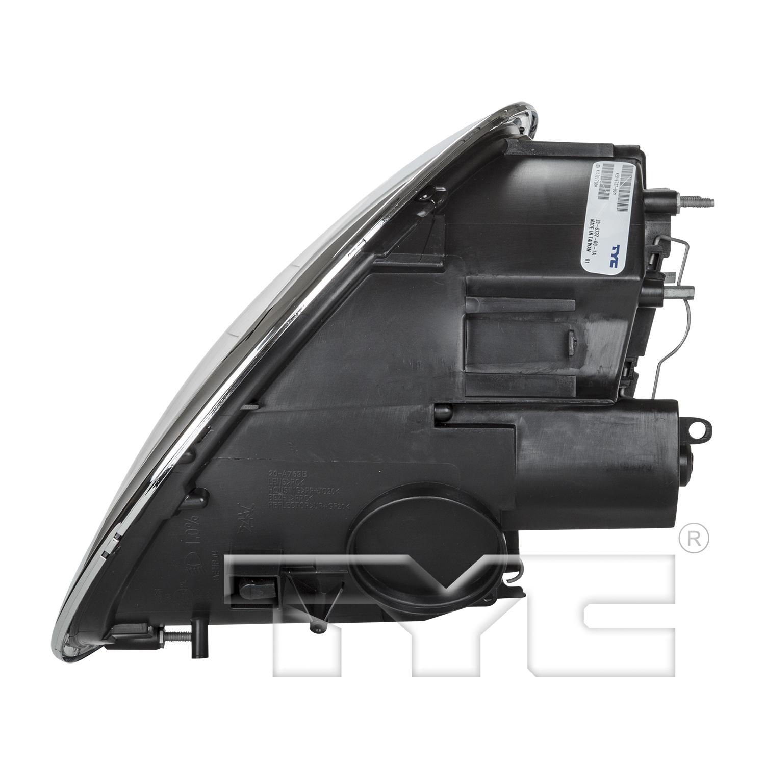 TYC 20673700 - Headlight Assembly TYC 20673700 Headlight Assembly product image 4 of 6