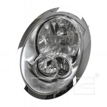 2005 Mini Cooper Headlight Assembly Left TYC 20673800 image 1 of 4
