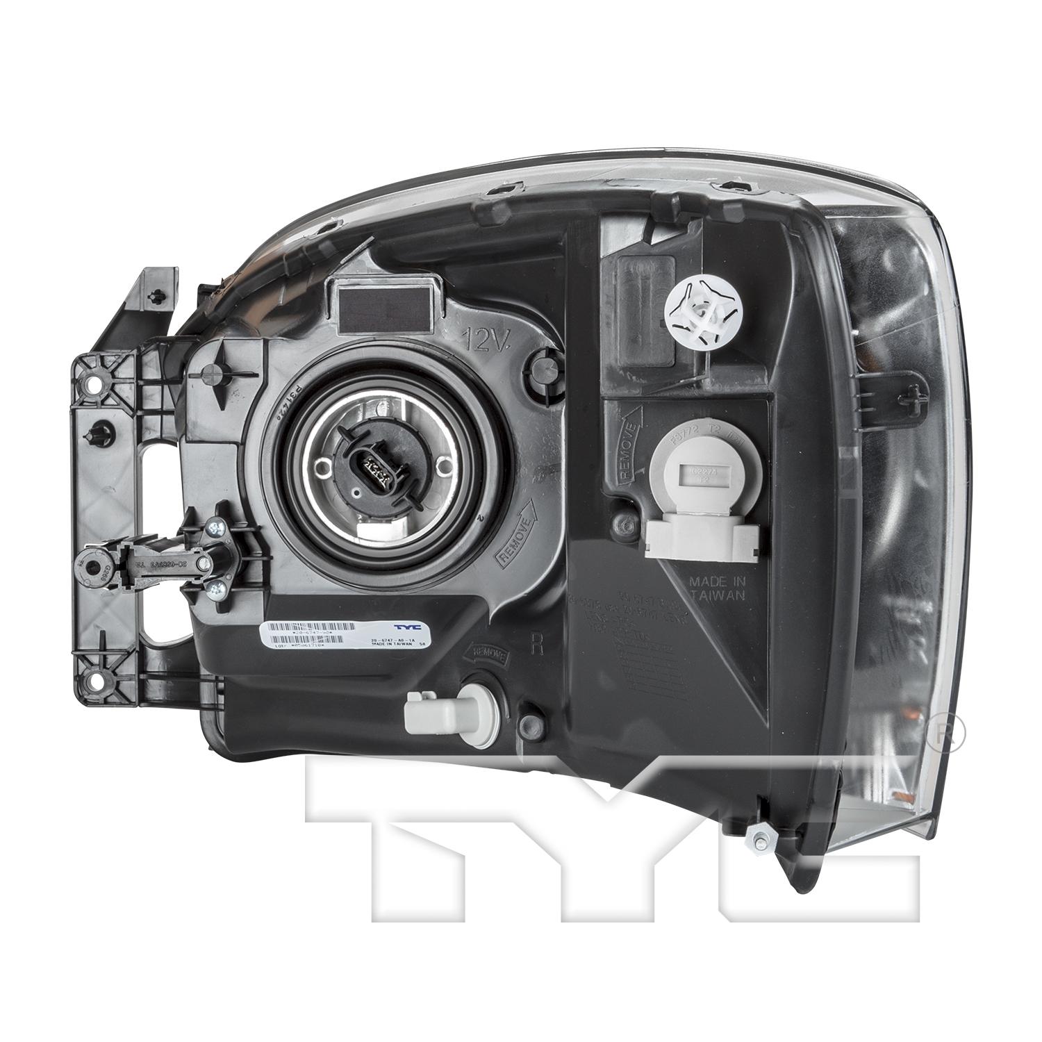 TYC 20674790 - Headlight Assembly TYC 20674790 Headlight Assembly product image 2 of 6