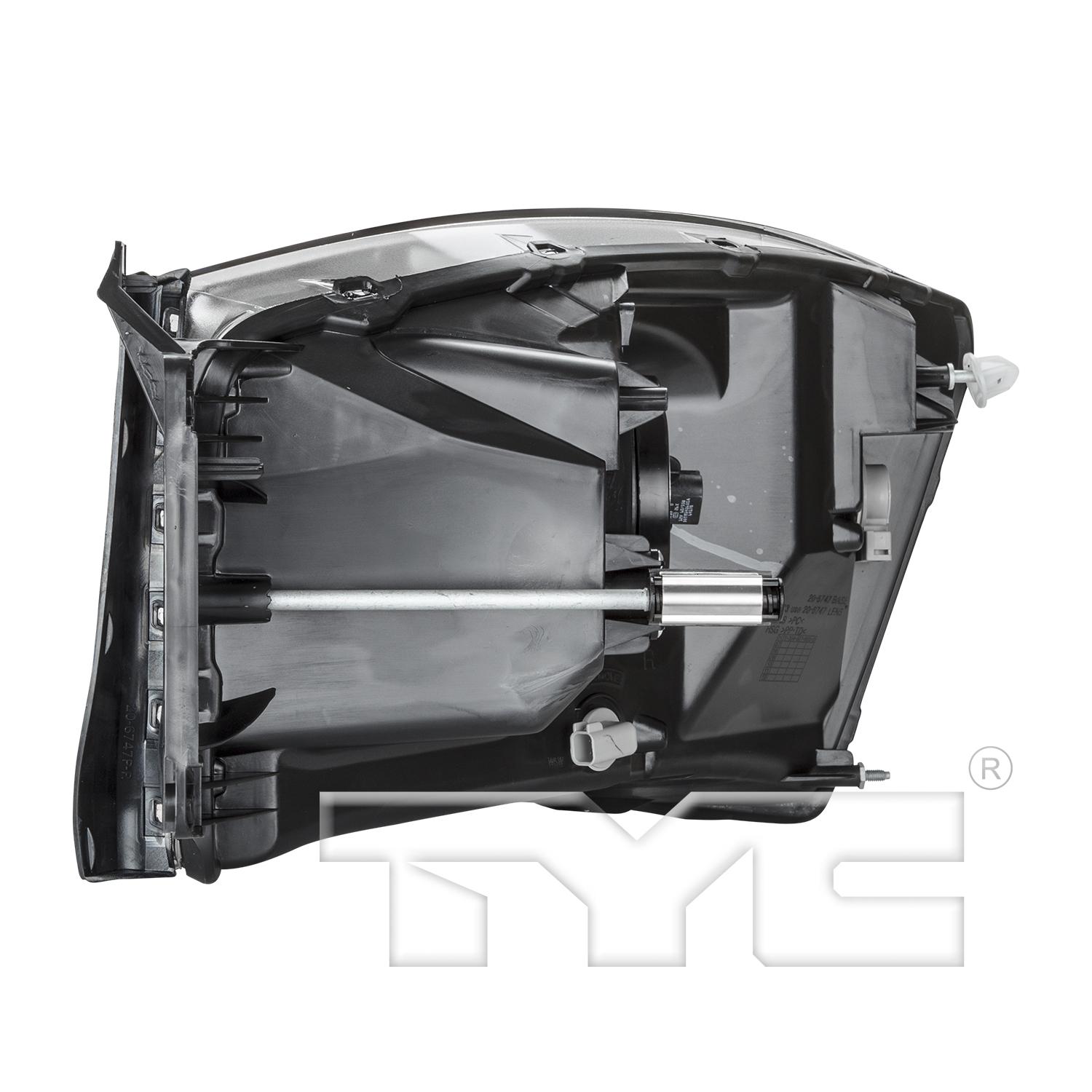 TYC 20674790 - Headlight Assembly TYC 20674790 Headlight Assembly product image 4 of 6