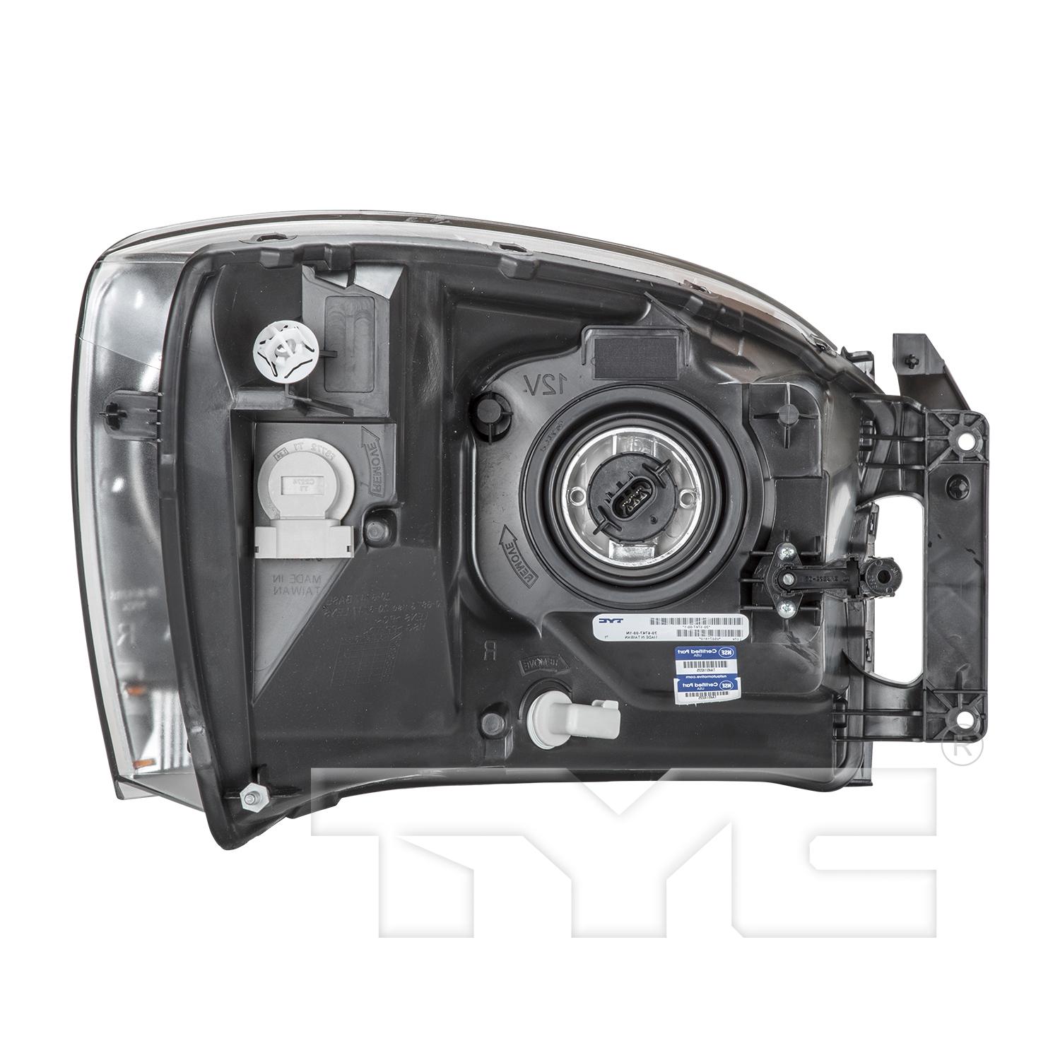 TYC 206748009 - Headlight Assembly TYC 206748009 Headlight Assembly product image 2 of 6