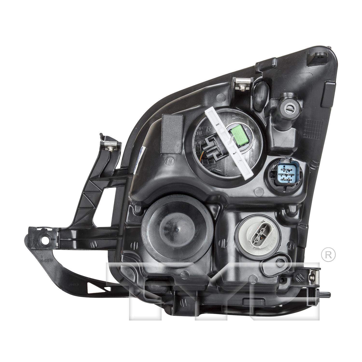 TYC 206751009 - Headlight Assembly TYC 206751009 Headlight Assembly product image 2 of 6