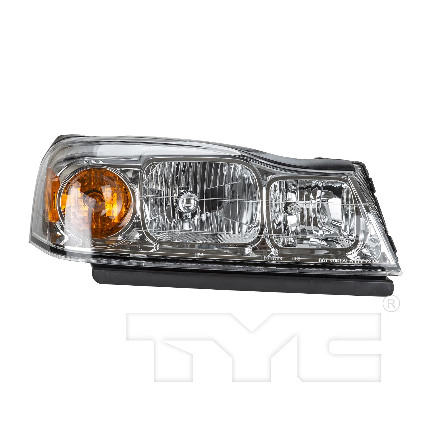 TYC 206753001 Headlight Assembly product image 1 of 6