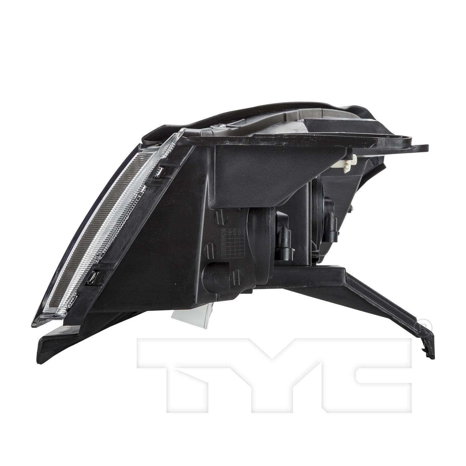 TYC 206753001 Headlight Assembly product image 4 of 6