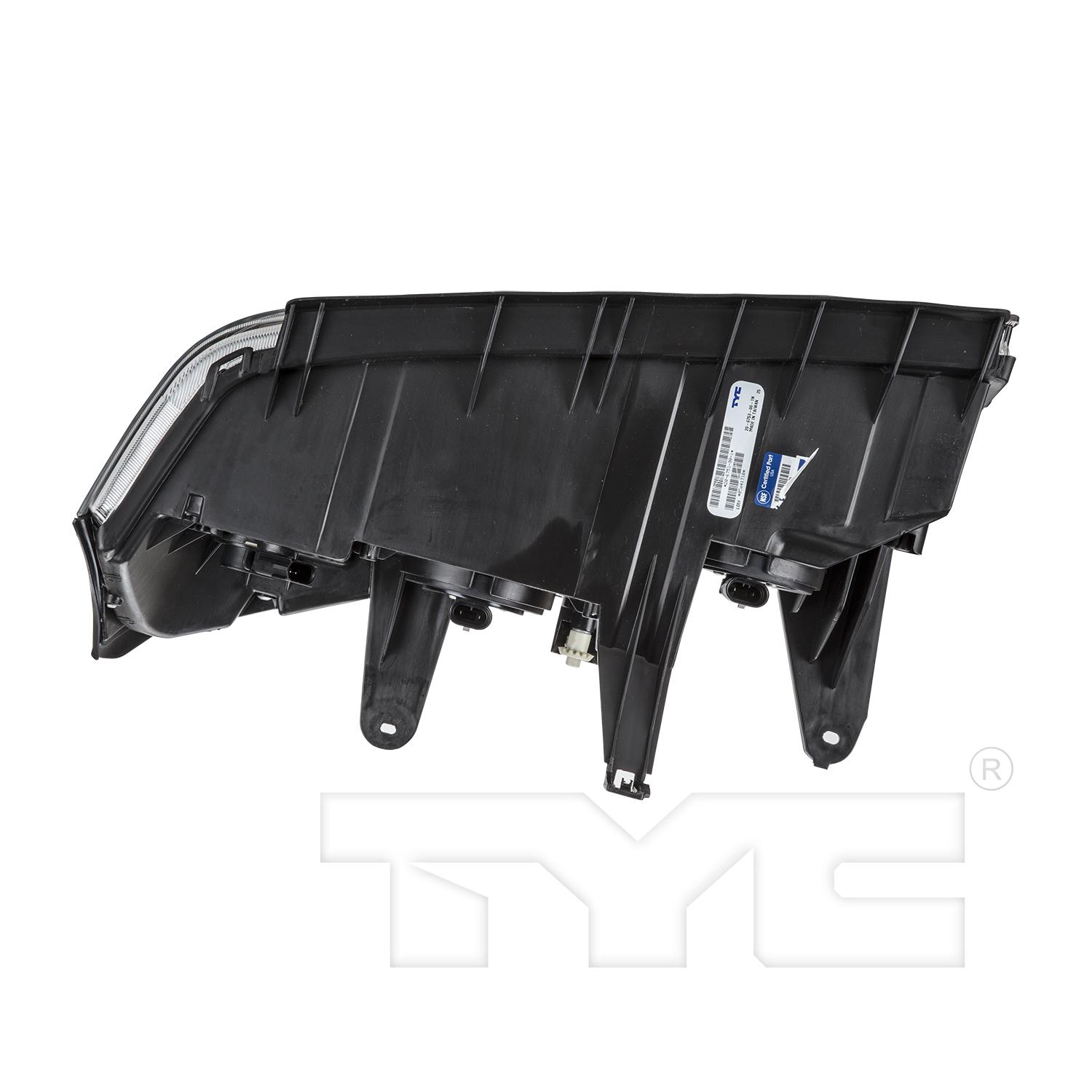 TYC 206753001 Headlight Assembly product image 6 of 6