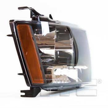 2009 Chevrolet Avalanche Headlight Assembly Right TYC 206755009 image 4 of 4