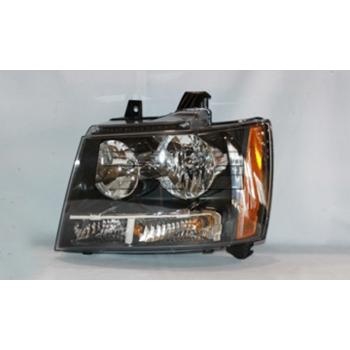 2009 Chevrolet Avalanche Headlight Assembly Left TYC 20675600 image 2 of 2