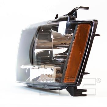 2009 Chevrolet Avalanche Headlight Assembly Left TYC 206756009 image 1 of 4