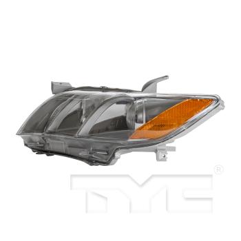 2007 Toyota Camry Headlight Assembly Left TYC 20675891 image 3 of 4