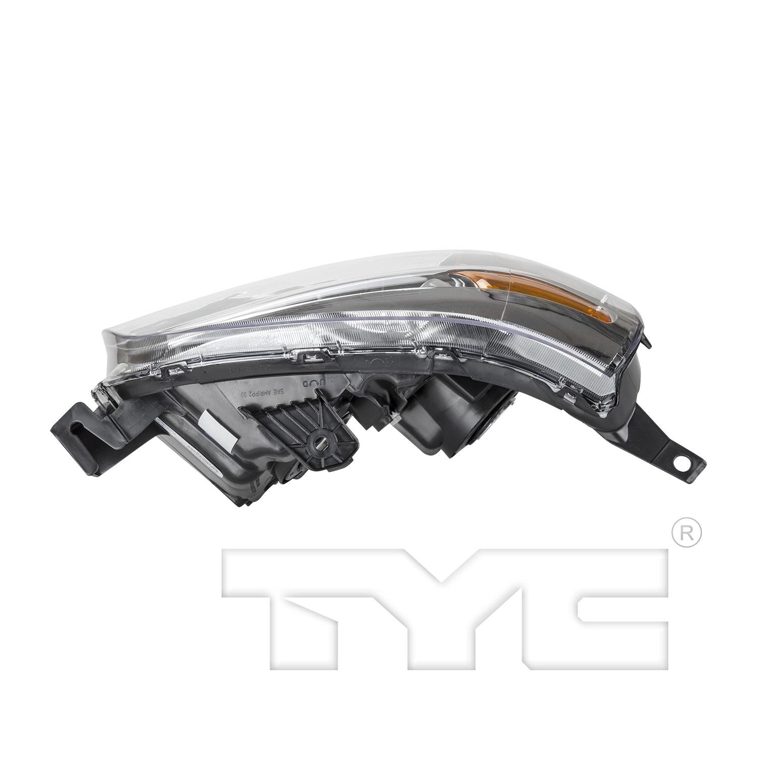 TYC 20675901 Headlight Assembly product image 3 of 12