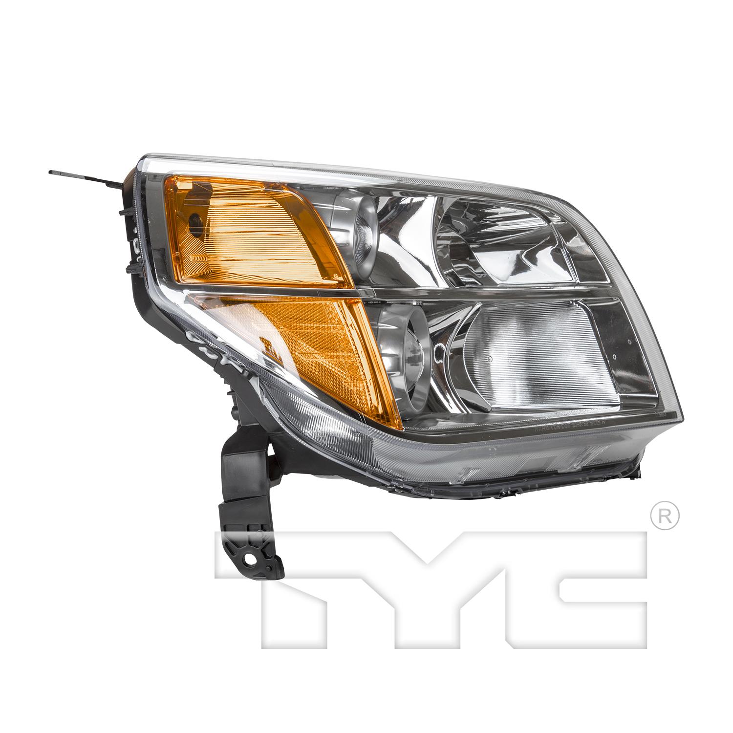 TYC 20675901 Headlight Assembly product image 6 of 12