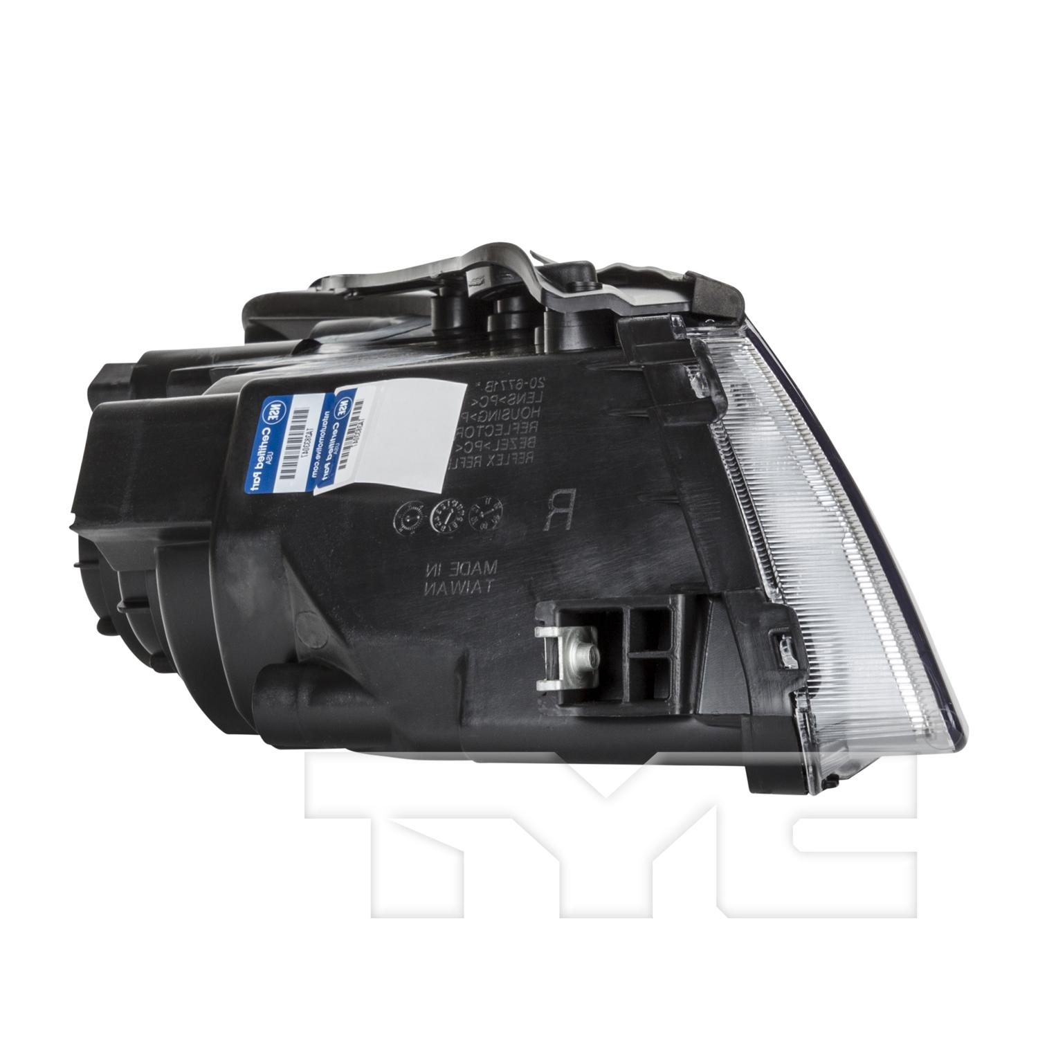 TYC 20677100 Headlight Assembly product image 4 of 6