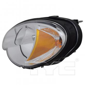 2010 Chrysler PT Cruiser Headlight Assembly Left TYC 206774009 image 3 of 4