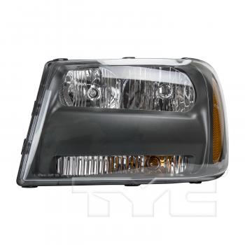 2009 Chevrolet Trailblazer Headlight Assembly Left TYC 20679200 image 1 of 4