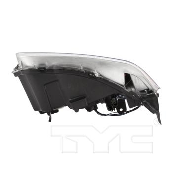 2007 GMC Yukon Headlight Assembly Left TYC 206802009 image 3 of 4