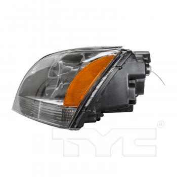 2006 Kia Sorento Headlight Assembly Left TYC 20680600 image 3 of 4