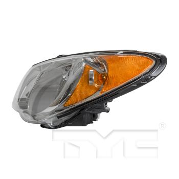 TYC 20681200 Headlight Assembly product image 3 of 6