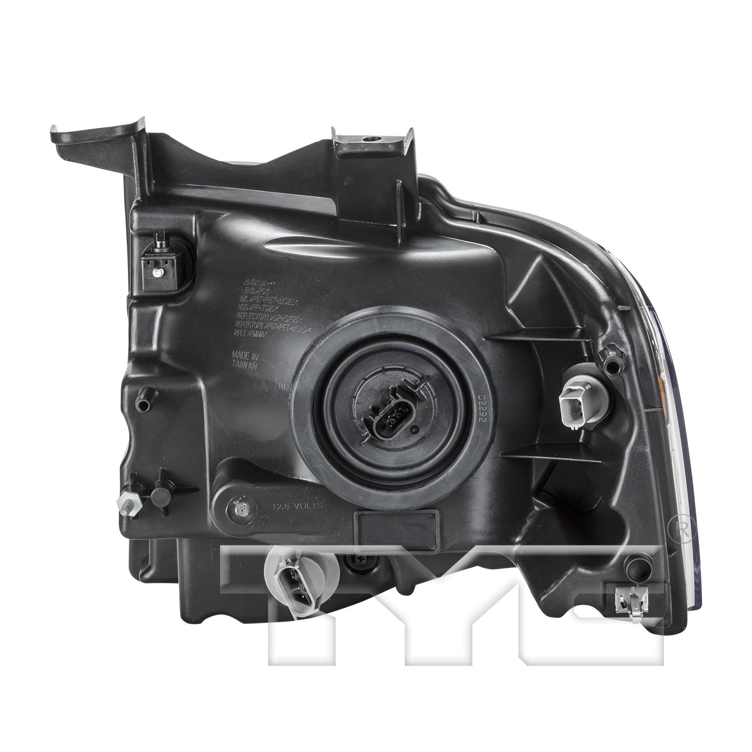 TYC 206813009 - Headlight Assembly TYC 206813009 Headlight Assembly product image 2 of 6
