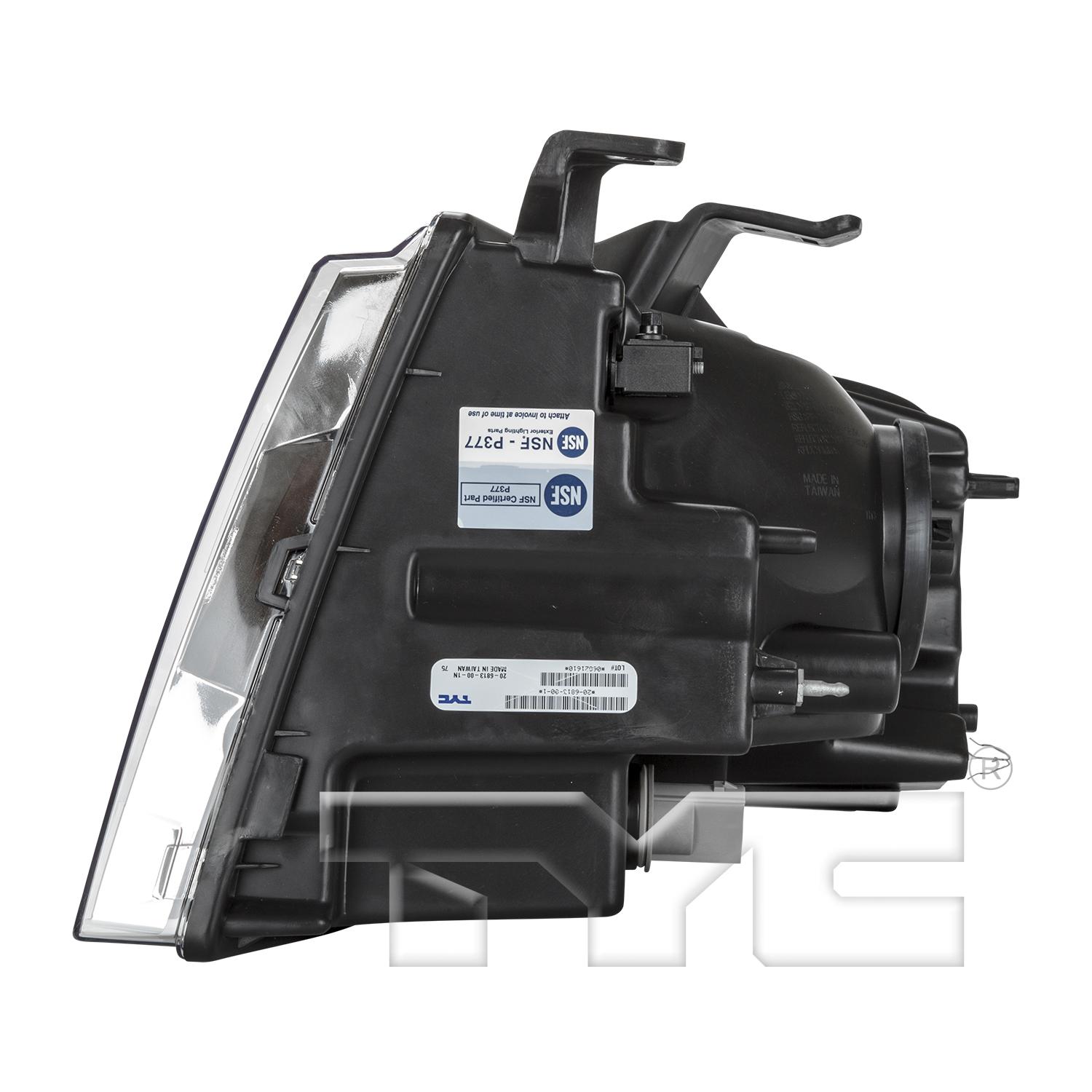 TYC 206813009 - Headlight Assembly TYC 206813009 Headlight Assembly product image 4 of 6
