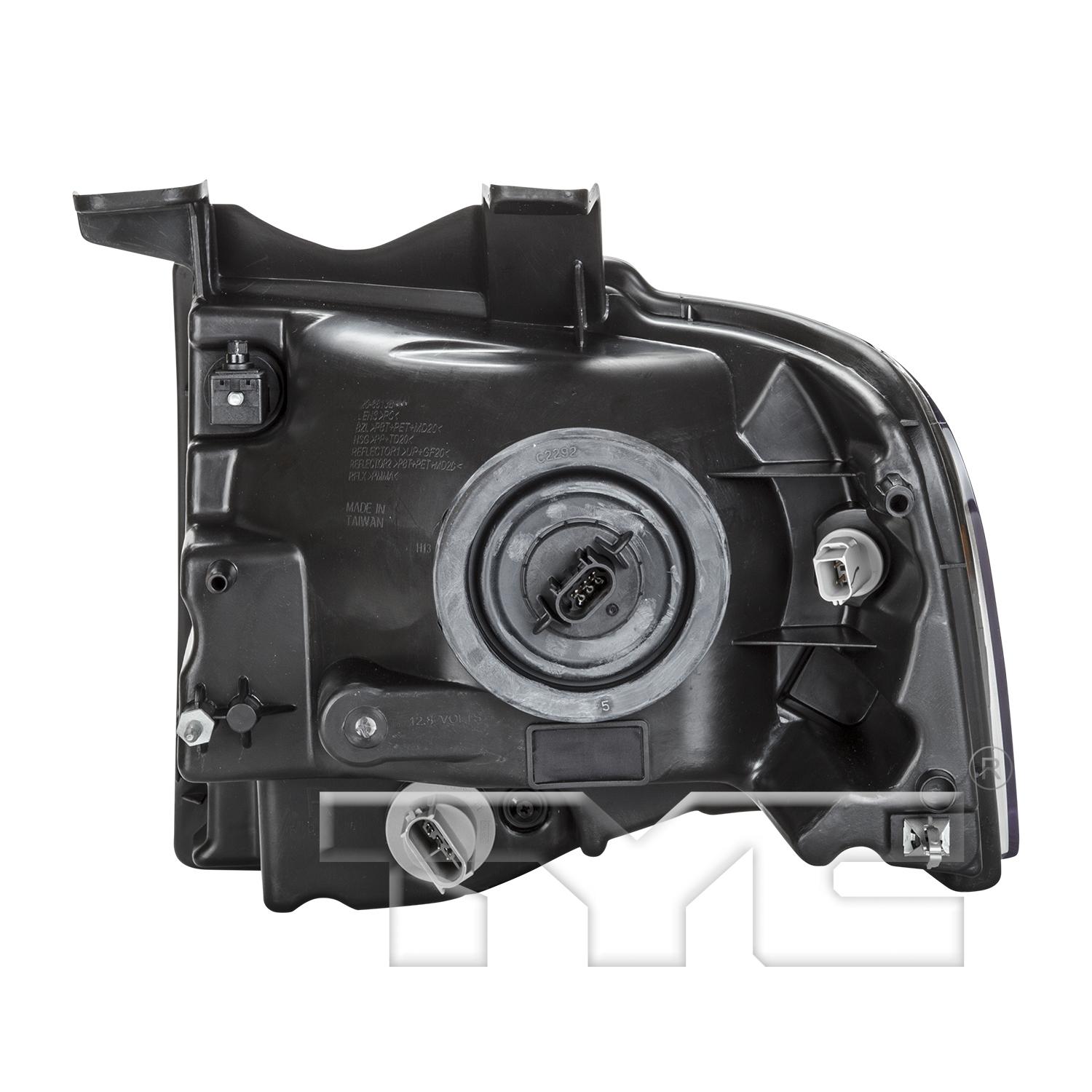 TYC 20681390 Headlight Assembly product image 2 of 6