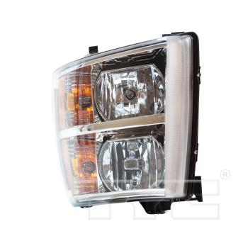 2011 Chevrolet Silverado 3500 HD Headlight Assembly Left TYC 206818009 image 1 of 4