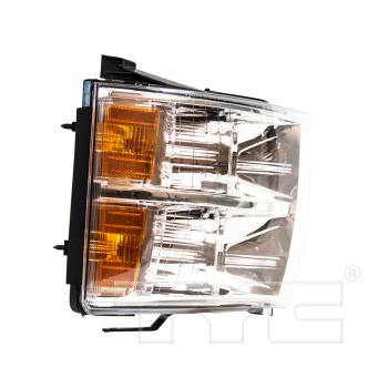 2011 Chevrolet Silverado 3500 HD Headlight Assembly Left TYC 206818009 image 4 of 4