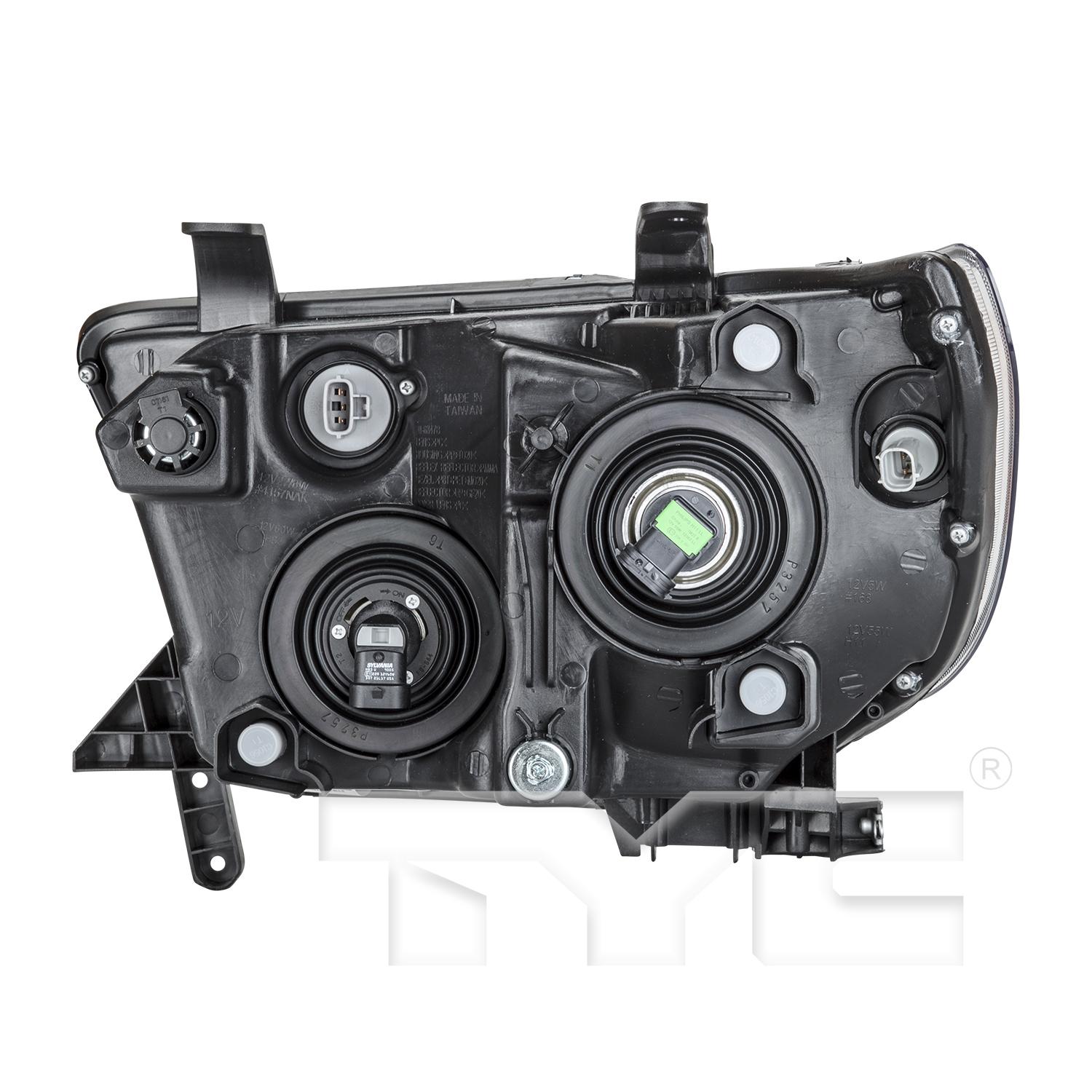 TYC 20684700 Headlight Assembly product image 2 of 6
