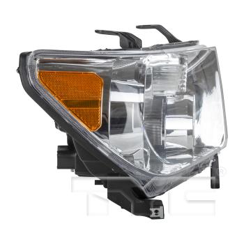 2009 Toyota Tundra Headlight Assembly Right TYC 20684700 image 3 of 4