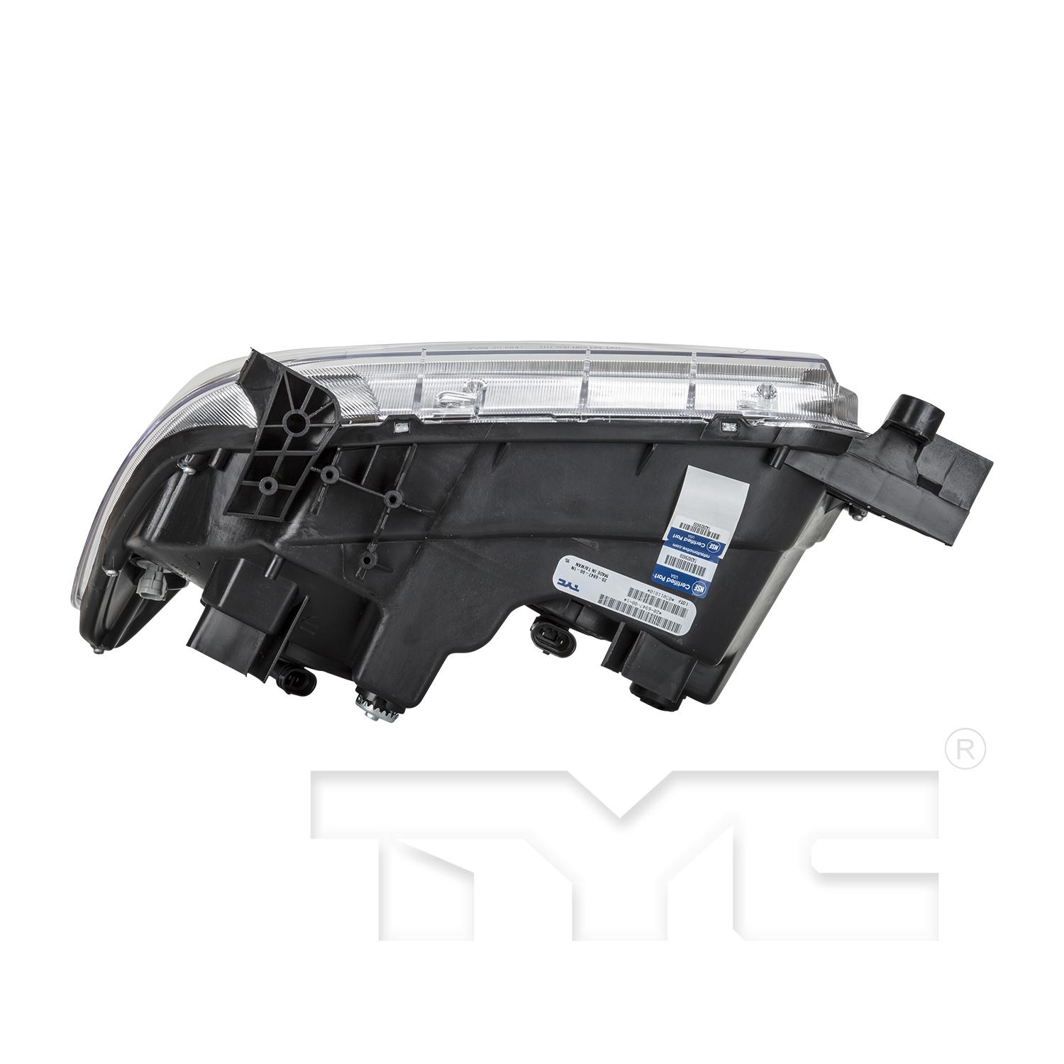 TYC 20684700 Headlight Assembly product image 6 of 6