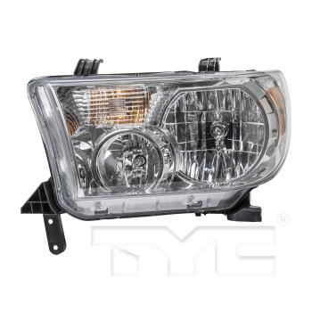 2017 Toyota Sequoia Headlight Assembly Left TYC 20684800 image 3 of 4