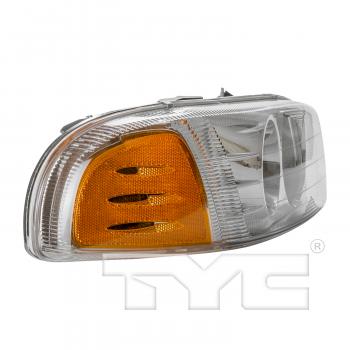 2006 GMC Sierra 1500 Headlight Assembly Right TYC 20685900 image 3 of 4