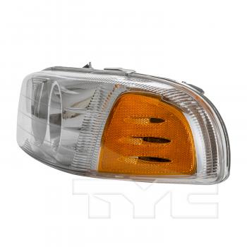 2006 GMC Sierra 1500 Headlight Assembly Left TYC 20686000 image 3 of 4