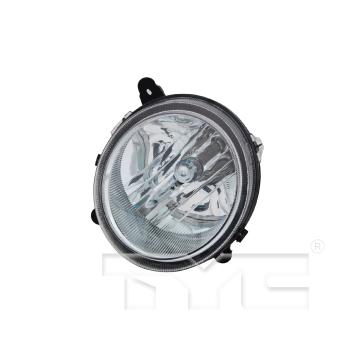 2009 Jeep Compass Headlight Assembly Right TYC 206871009 image 1 of 2