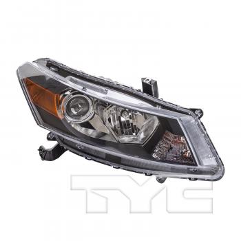 2010 Honda Accord Headlight Assembly Right TYC 20688100 image 1 of 2