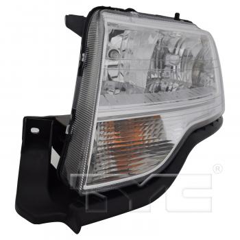 2009 Ford Taurus X Headlight Assembly Left TYC 206884009 image 4 of 4