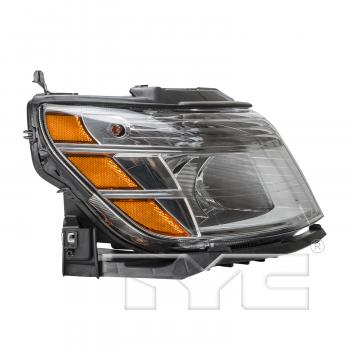 2009 Ford Taurus Headlight Assembly Right TYC 206885009 image 3 of 4