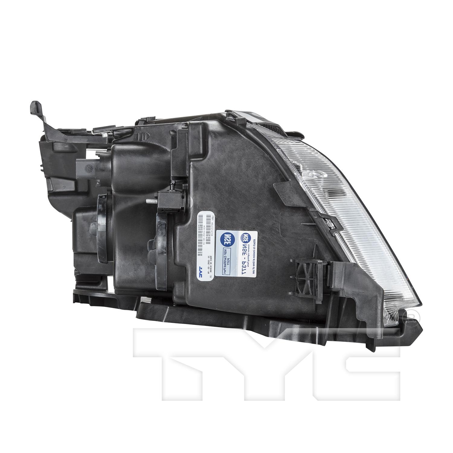 TYC 206886009 Headlight Assembly product image 4 of 6