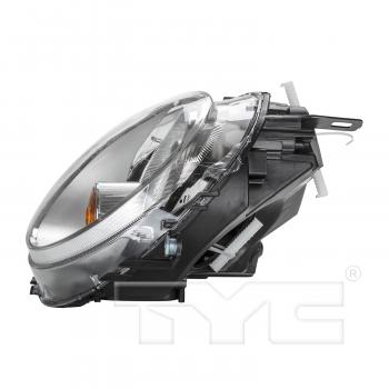 2013 Mini Cooper Headlight Assembly Left TYC 206888009 image 3 of 4