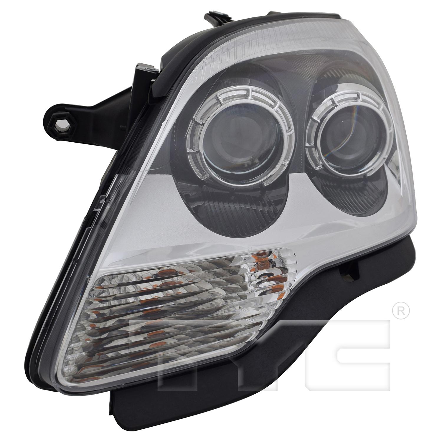 TYC 206892909 Headlight Assembly product image 4 of 6